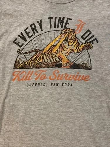 Every Time I Die - Kill To Survive Tiger T-Shirt